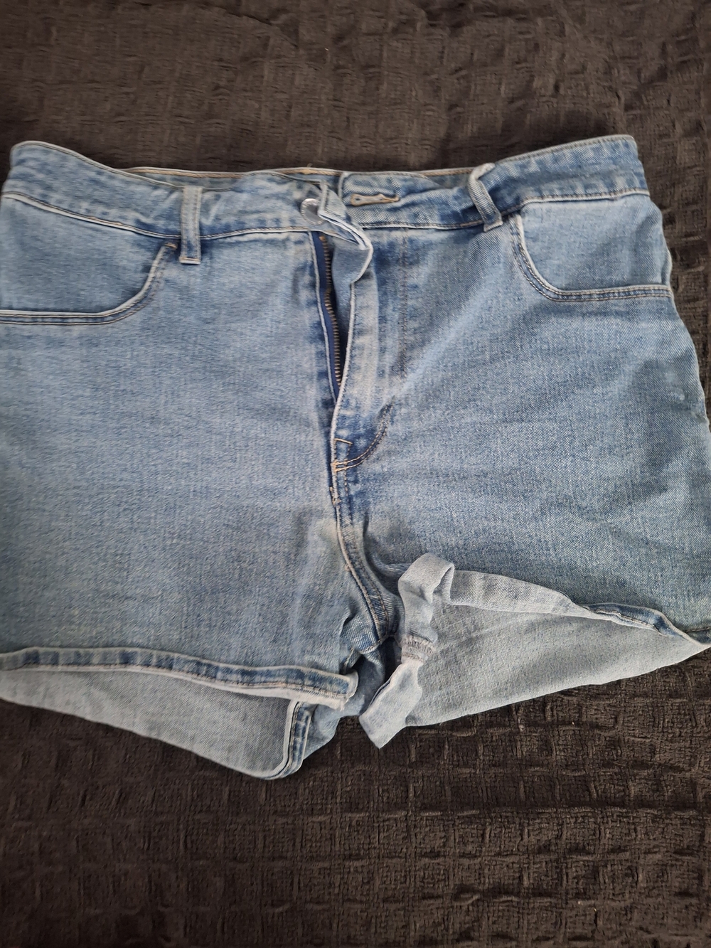 H&M Light Blue Denim High-Rise Women’s Shorts